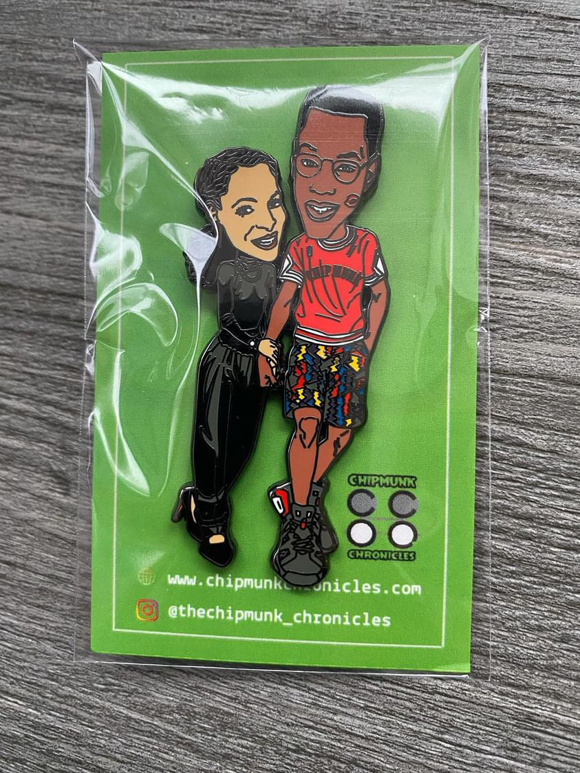 Chipmunk loves Ms Thing Pin