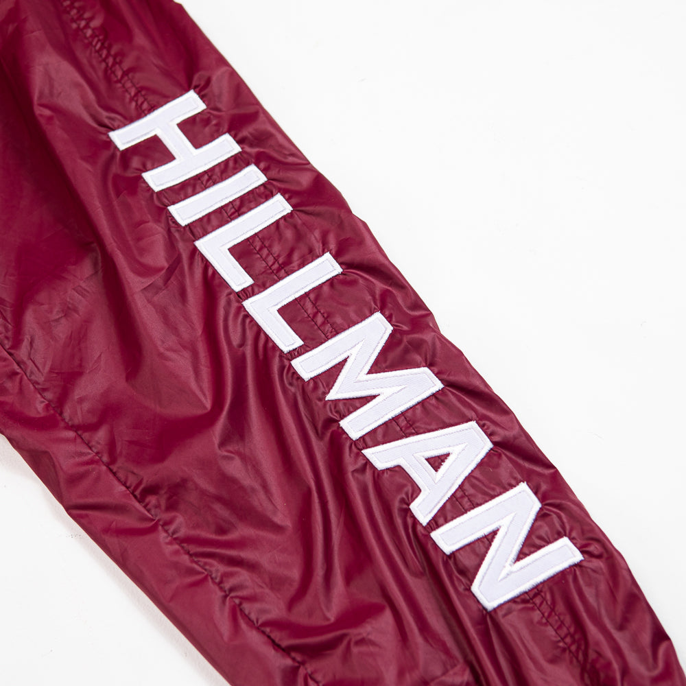 Hillman Windbreaker suit : Maroon and White