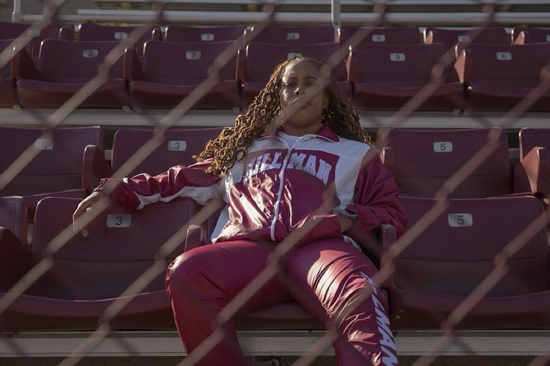 Hillman Windbreaker suit : Maroon and White