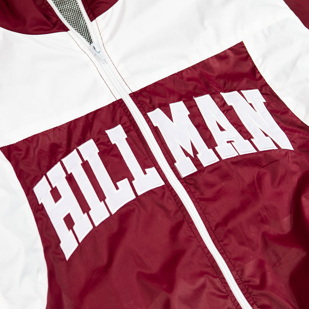 Hillman Windbreaker suit : Maroon and White