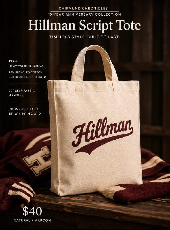 Hillman Script Tote