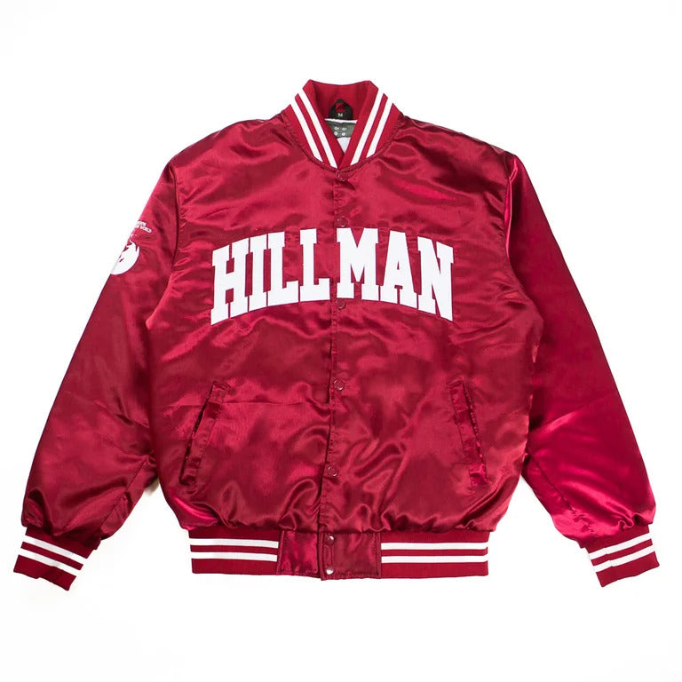 Satin Hillman Baseball Jacket