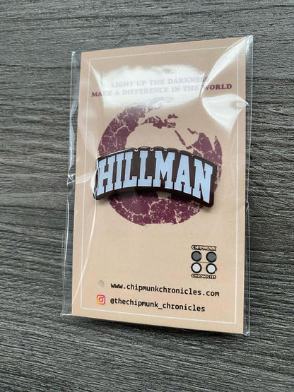 Hillman Alum Pin