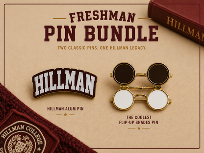 Hillman Freshman Pin Collection