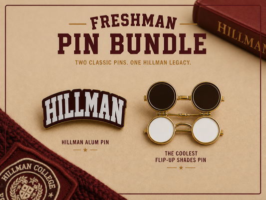Hillman Freshman Pin Collection